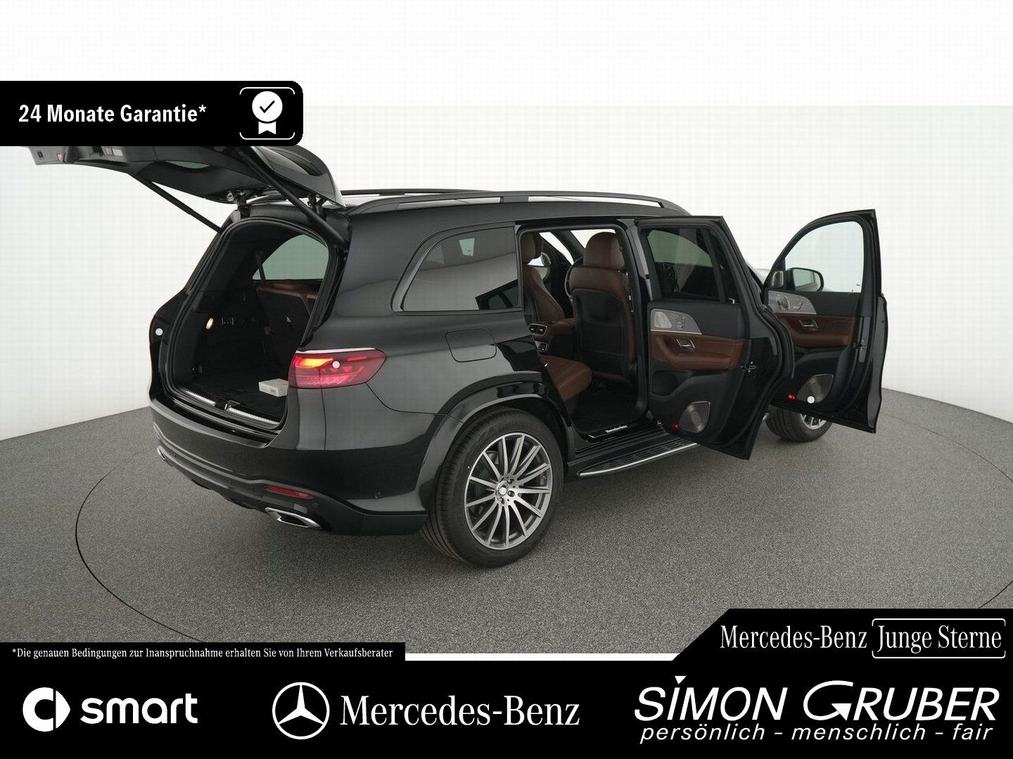 Fahrzeugabbildung Mercedes-Benz GLS 450 d 4M AMG Night Burm3D Pano AHK 7Sitze