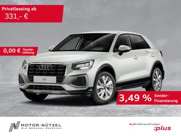 Audi Leasingangebot: Audi Q2 35 TFSI S-TR ADVANCED LED+RFK+GRA+SHZ+17"LM