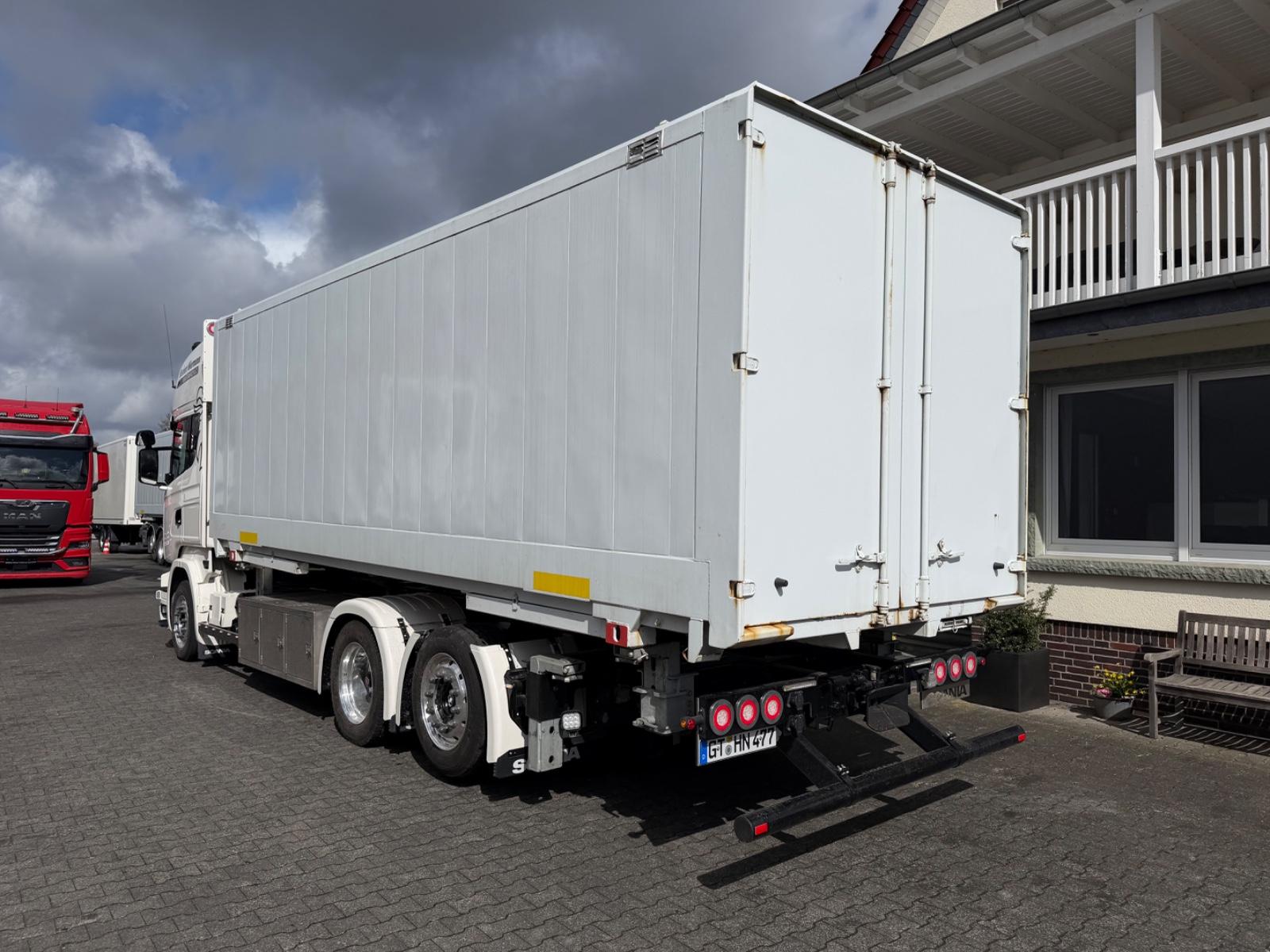 Krone BDF Koffer Fahrschule mit Betongewicht ex BW