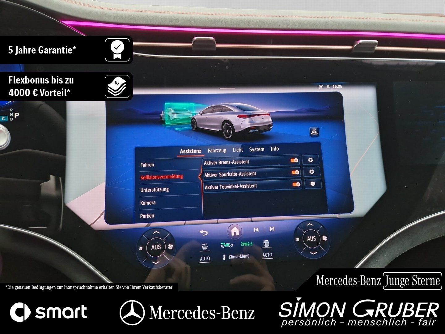 Fahrzeugabbildung Mercedes-Benz EQS 53 4M+ 4*Massage/4*Sitzklima TV Mod25 118kwh