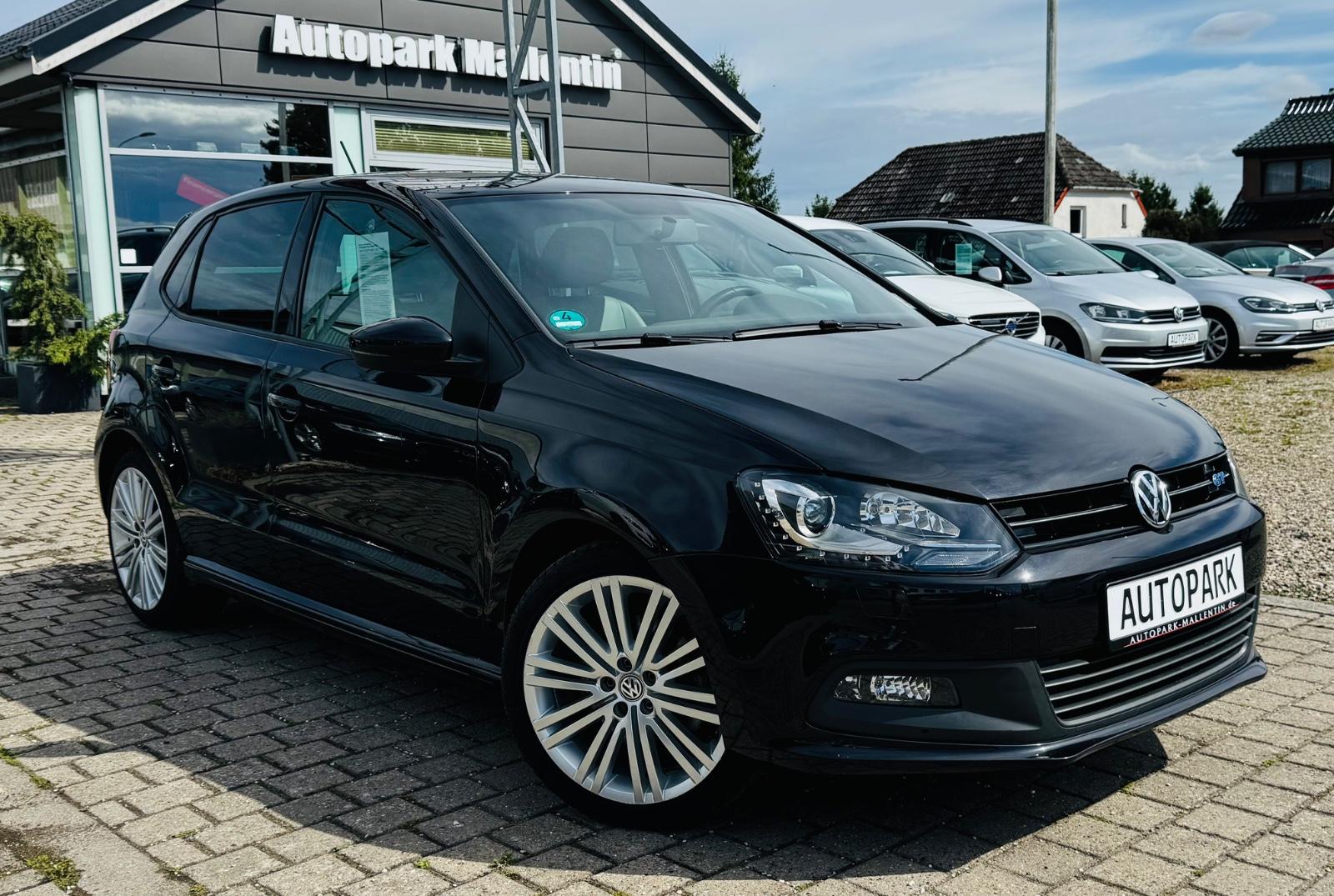 Volkswagen Polo VBlueGT*BI-XENON*LEDER*KLIMA*17 ZOLL*1.HAND