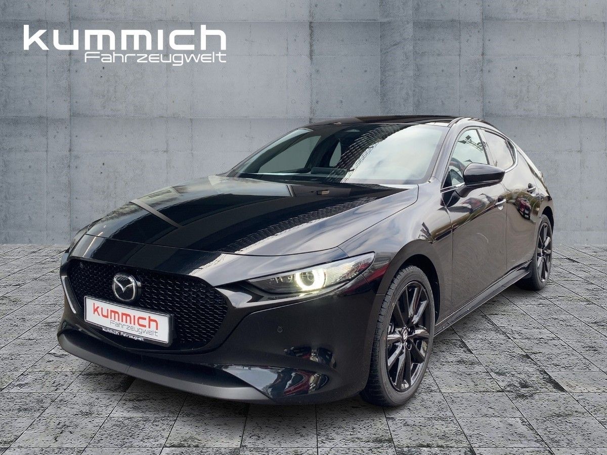 Mazda 3 2.0L e-SKYACTIV-X TAKUMI BOSE 360° LEDER ROT