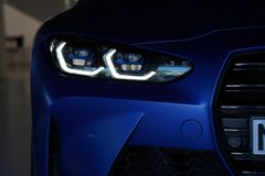 BMW M4 xDr Competition Cabrio in FROZEN BLUE