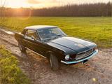 Ford Mustang von 1968 schwarz / schwarz - Ford Mustang aus 1968 mit Benzin-Antrieb: Coupé