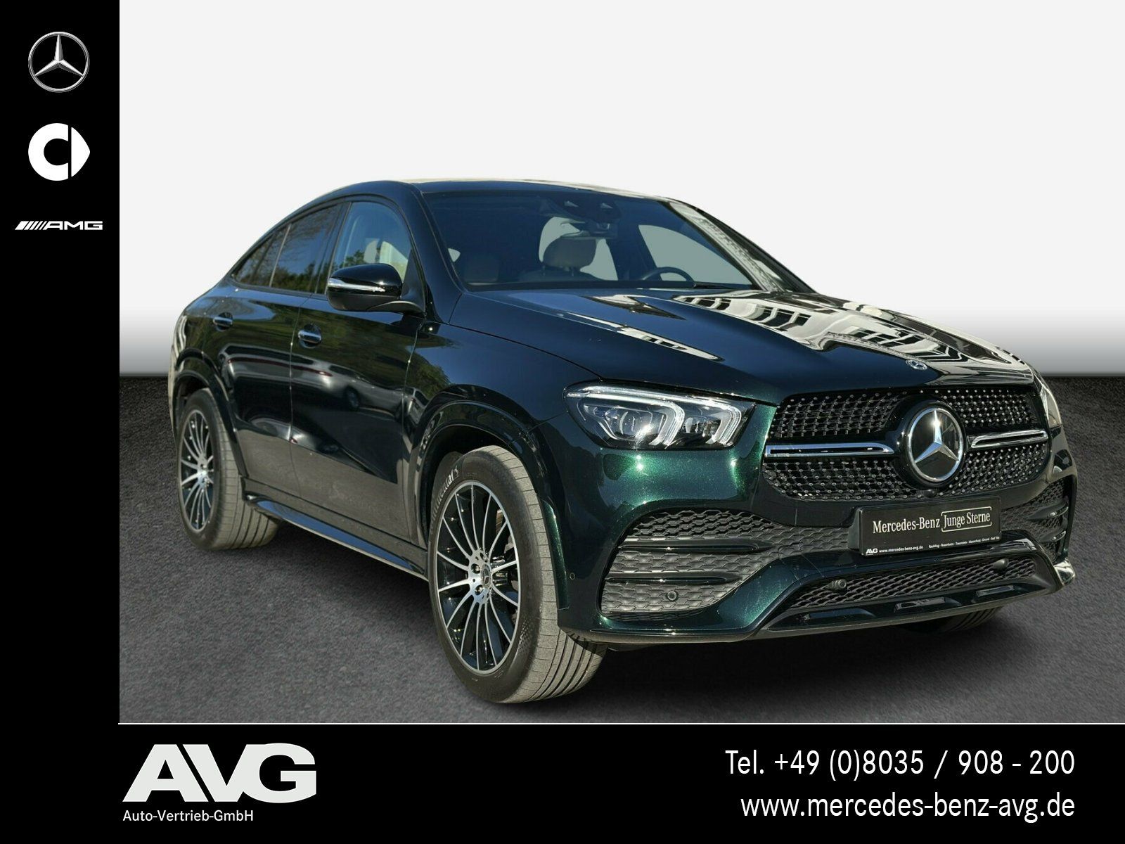 Mercedes-Benz GLE 350 d 4M Coupé AMG Pano MBEAM Burm HUD Airm foto 2