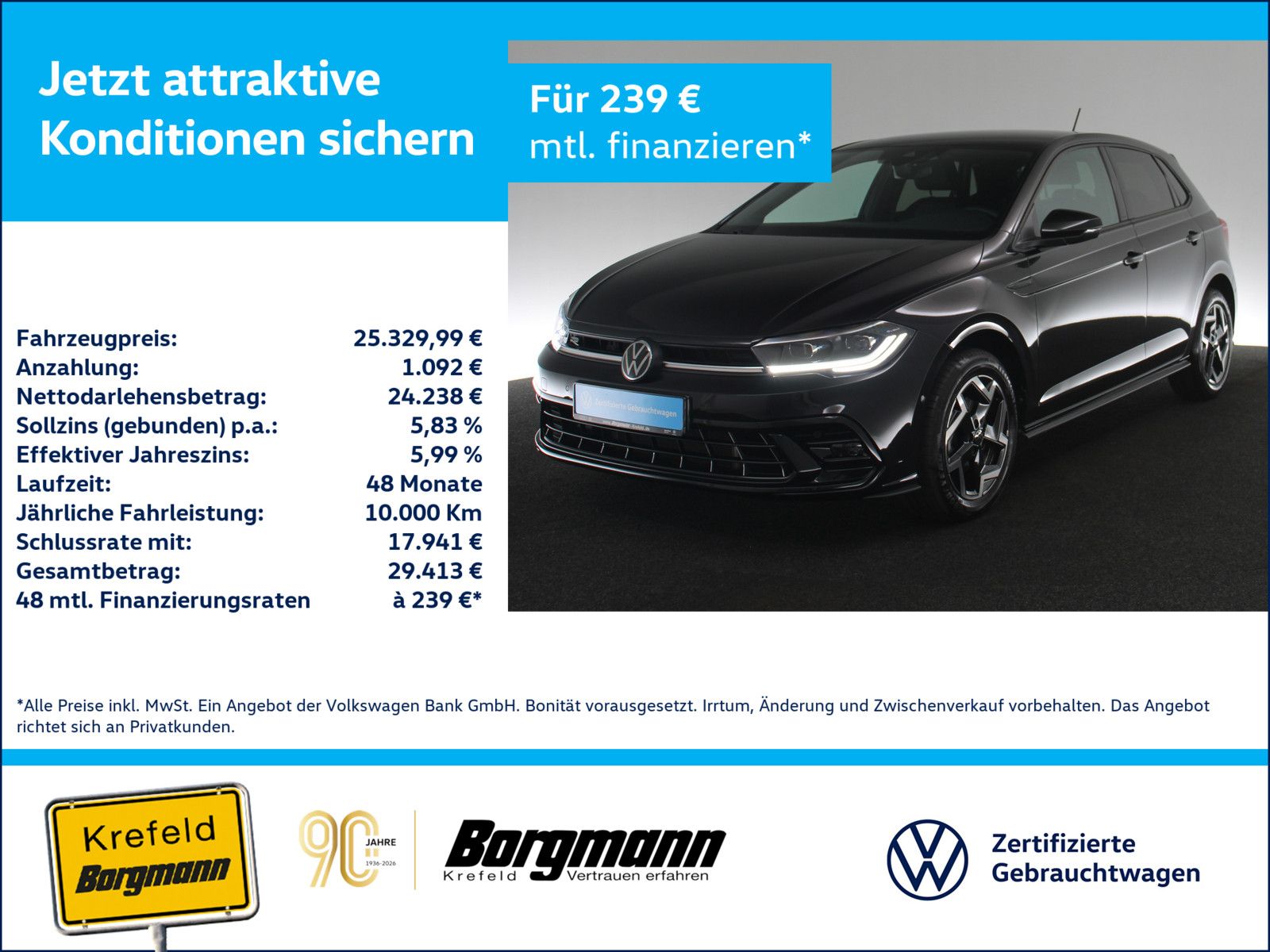 Volkswagen Polo 1.0 TSI R-Line MATRIX-LED ACC NAVI KAMERA foto 1