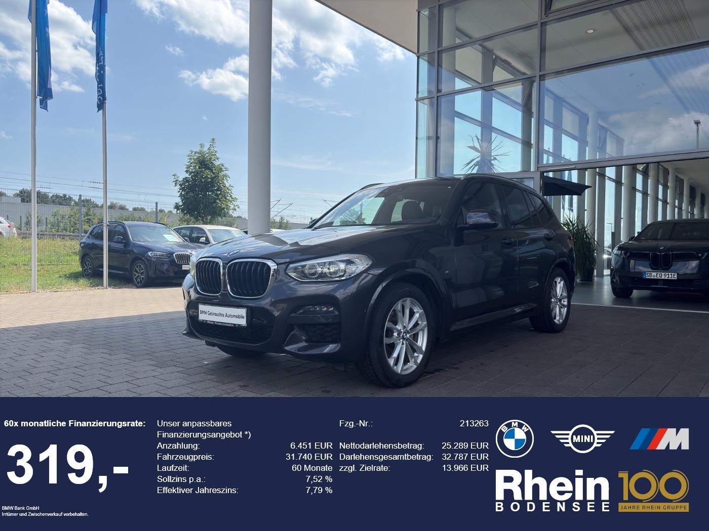 BMW X3 xDrive20d M Sport Standheiz. AHK Panoramadach