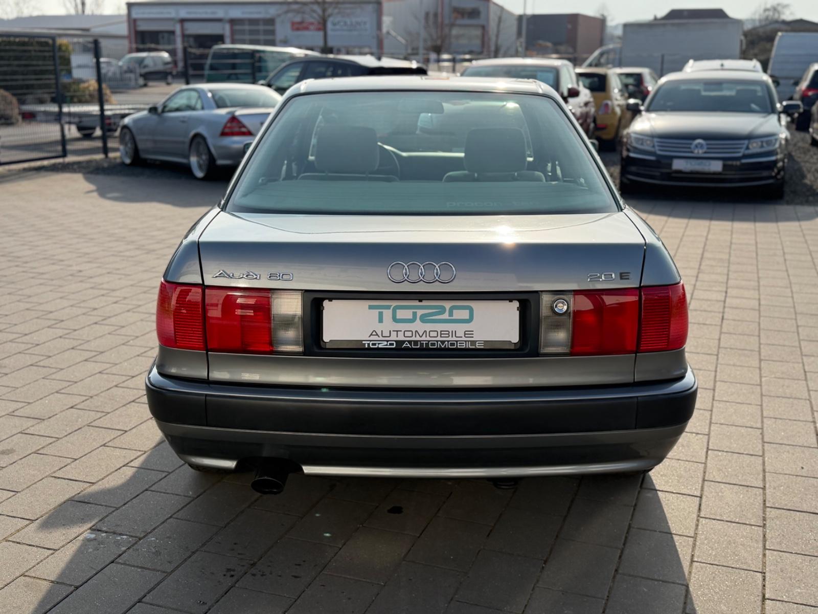 Audi 80 2.0 *S.DACH*SCHECKHEFT*2.HAND*TOP GEPFLEGT*