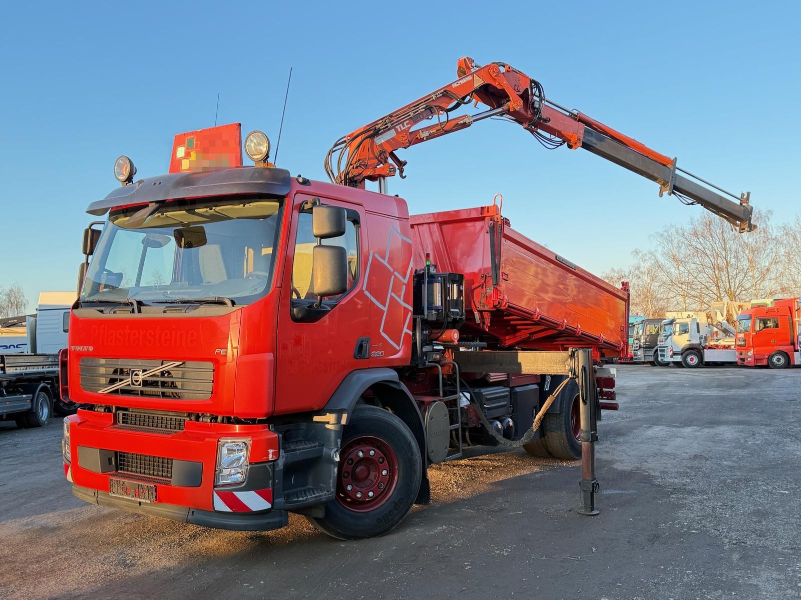 Volvo FE320 Terex120.2E*FUNK*Meiller Palettenbreit*AHK