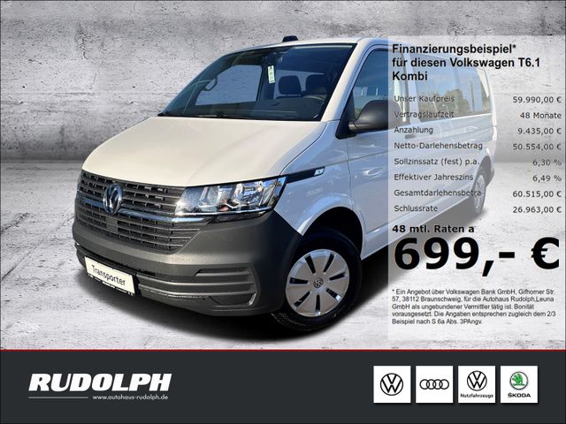 Volkswagen T6.1 Kombi LR 9-Sitzer 2.0 TDI 6-Gang Navi Klima