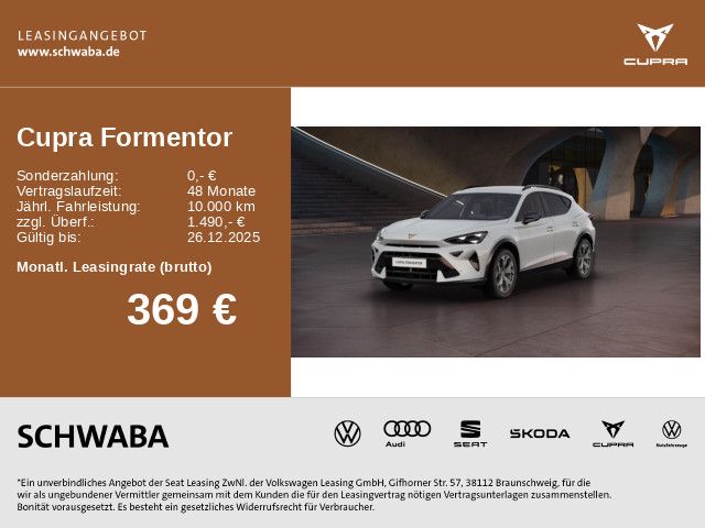 Cupra Formentor 2.0 TSI DSG 4Drive *LED*AHK*ACC*NAV*