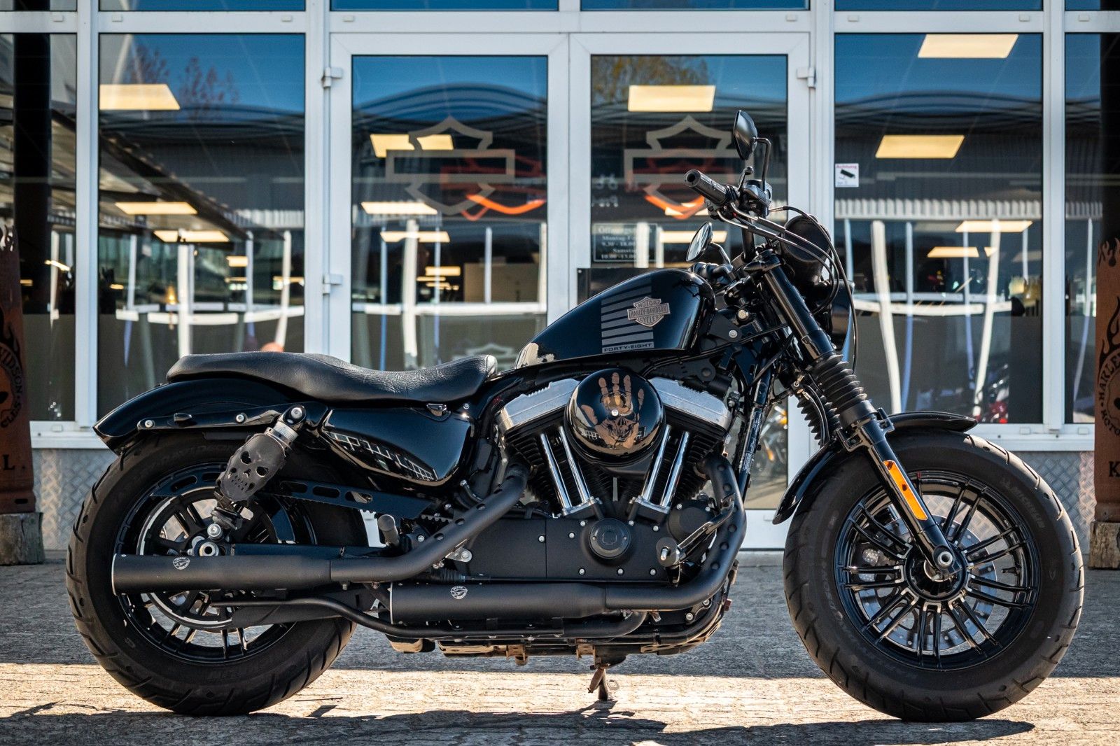 Fahrzeugabbildung Harley-Davidson XL1200X SPORTSTER FORTY-EIGHT - Falcon Auspuff -