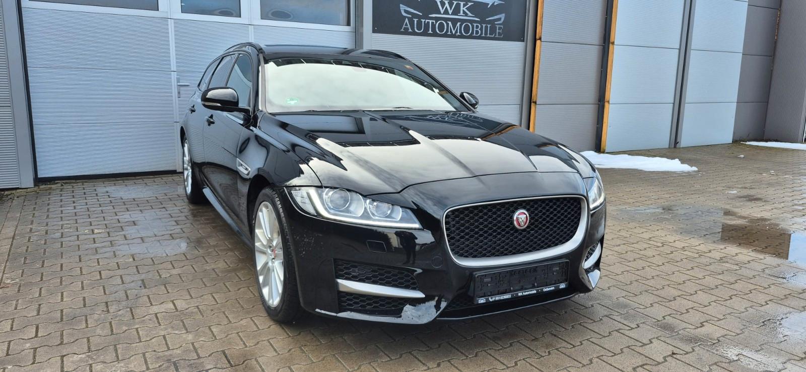 Jaguar XF 20d AWD R-SPORT LEDER*2.HD*KAM*AHK*NAVI*XENON