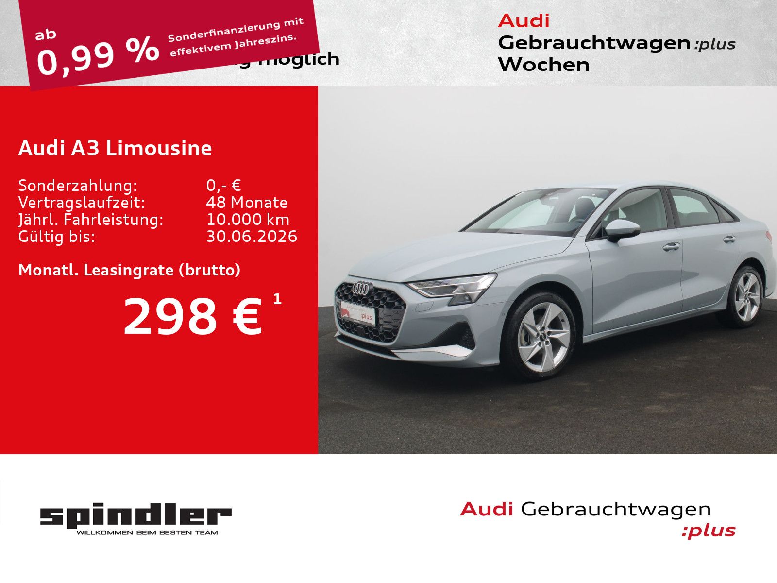 Audi A3 Limousine advanced 35TDI S-tronic / Navi, LED