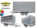 Humbaur HT 304121 mit Gewerbe- Hochplane 200cm - Pkw-Anhänger Mit hochplane
