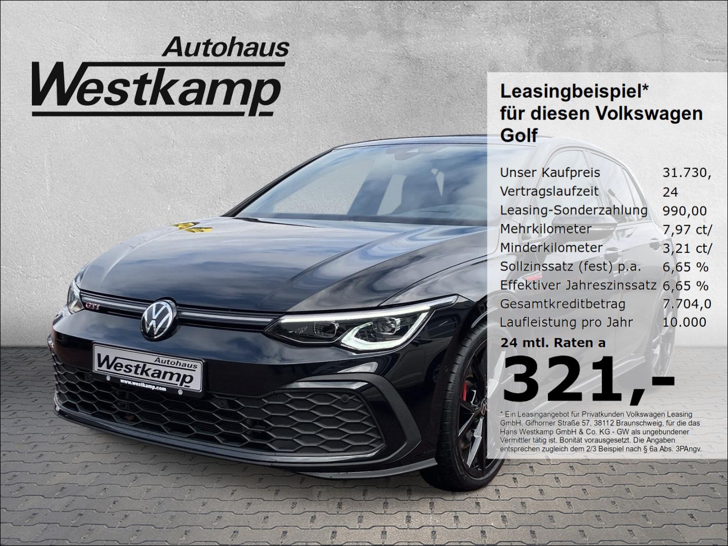 Volkswagen Golf VIII GTI 2,0 TSI DSG Black-Style Harman-Kar