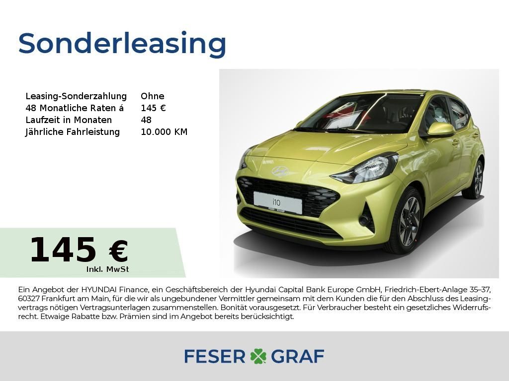 Hyundai i10 TREND-KOMFORT PAKET NAVI KAMERA SHZ LHZ