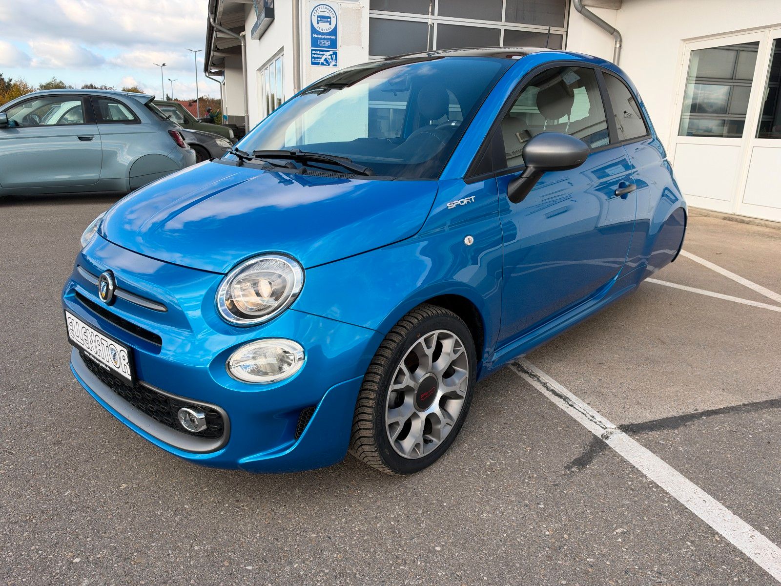 Fiat 500 Sport Ellenator HY Navi, Carplay, PDC, Klima