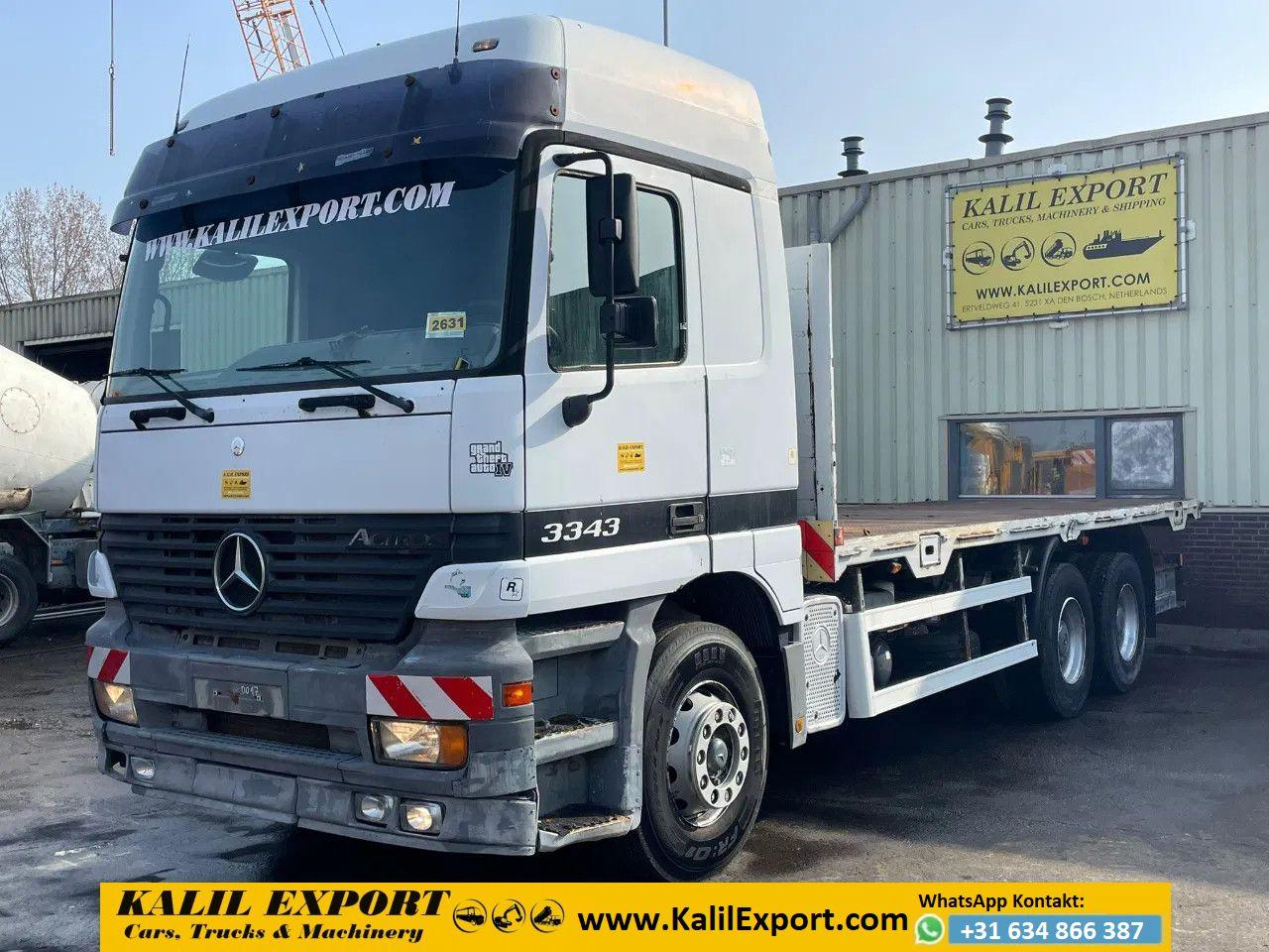 Mercedes-Benz Actros 3343 6x4 Open Box Retarder V6 EPS Full Sp