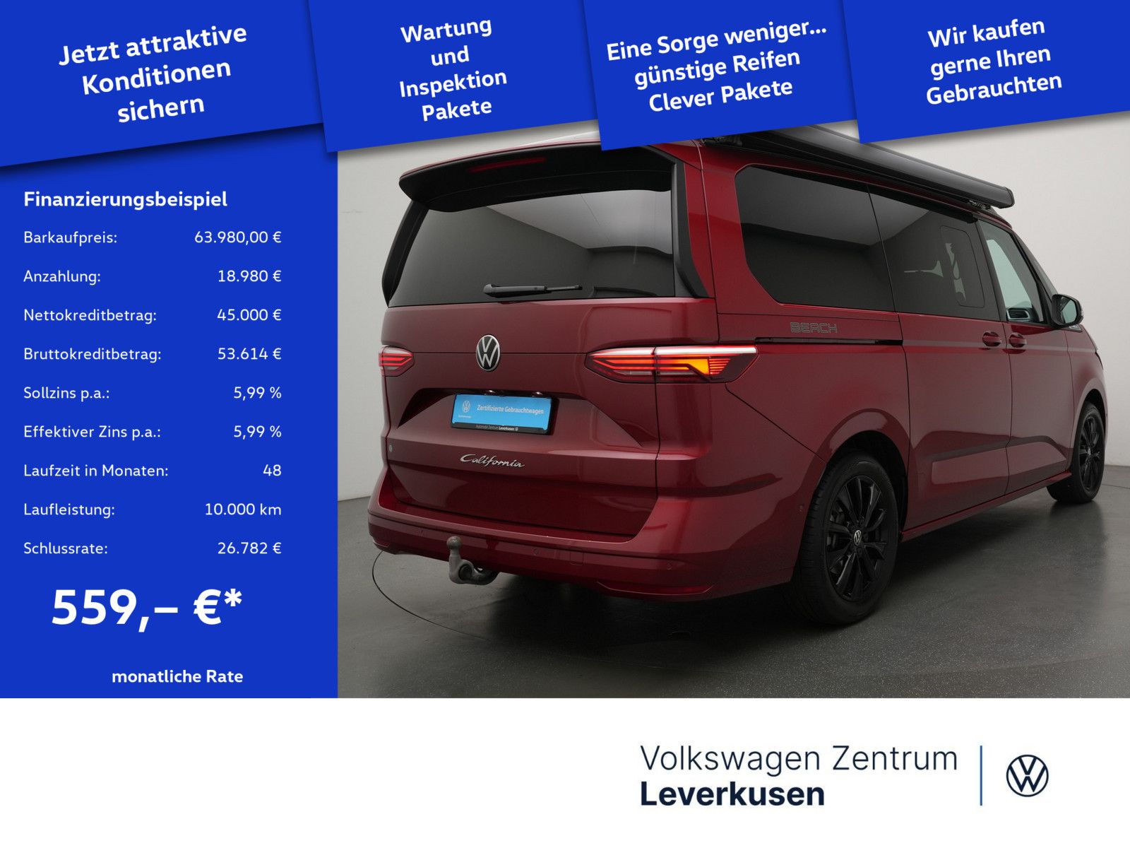 Volkswagen T7 California Beach Tour MATRIX STANDH ACC AHK foto 2