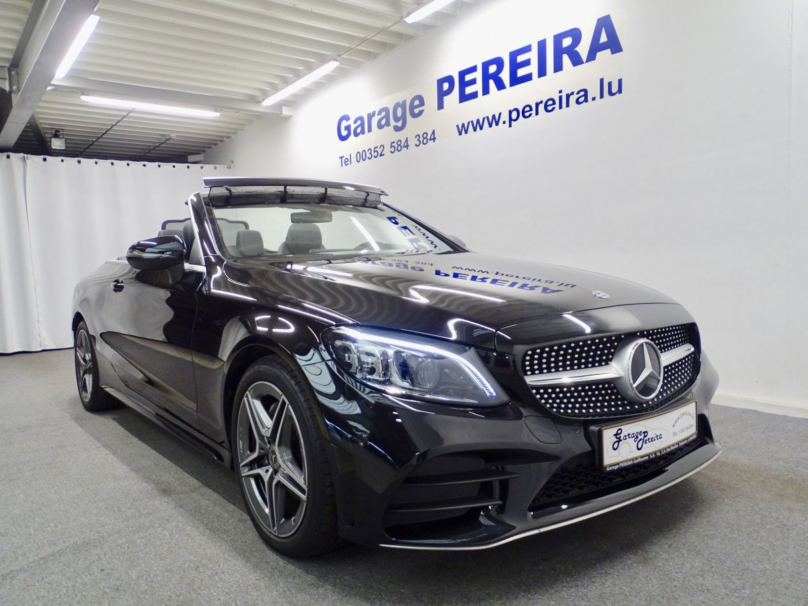 Mercedes-Benz C 220 D CABRIO FACELIFT AMG LINE VIRTUAL COCKPIT