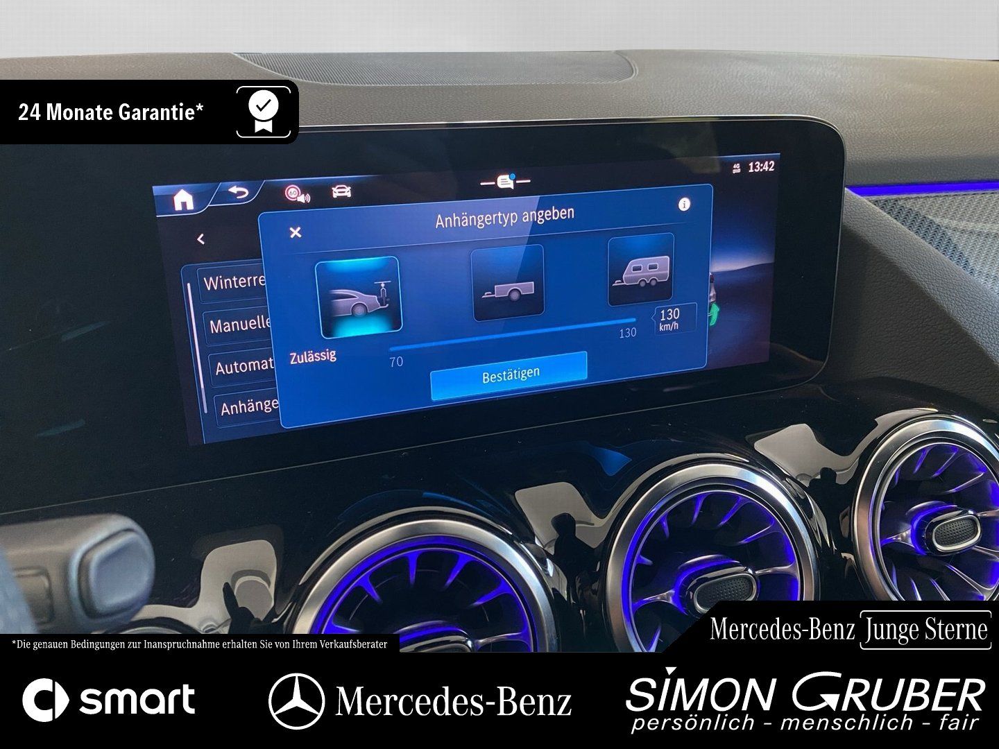 Fahrzeugabbildung Mercedes-Benz B 200 AMG Night EasyPack KeylessGo Ambi 360 AHK