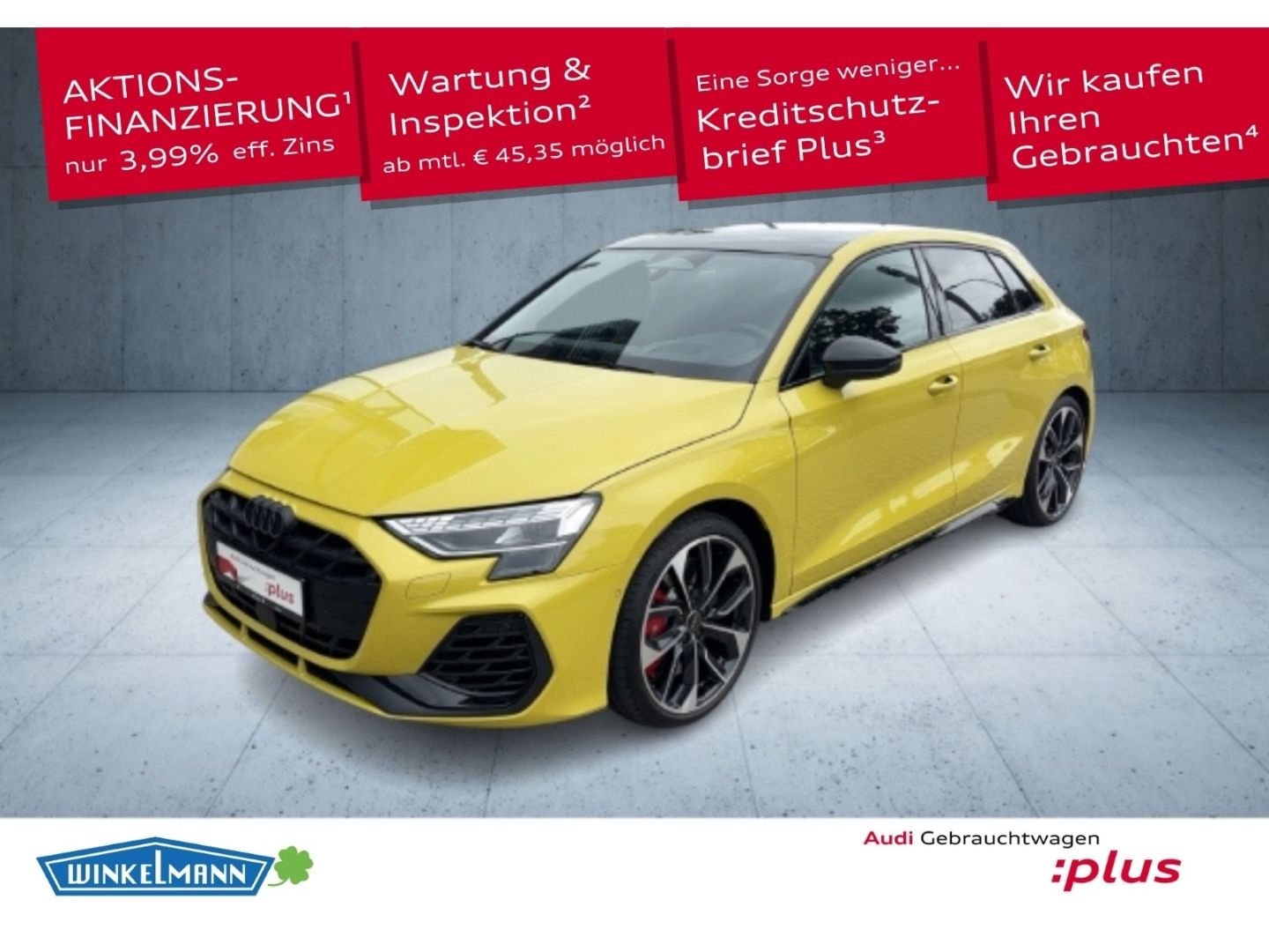Audi S3 2.0 quattro Sportback MATRIX PANO SONOS WKR