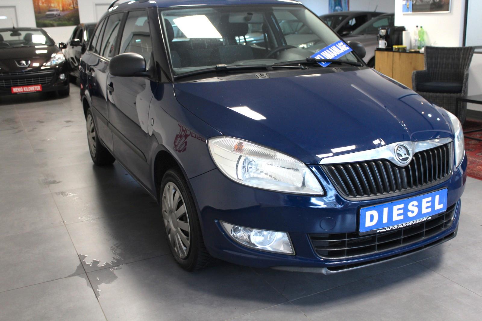 Skoda Fabia 2014 — interior