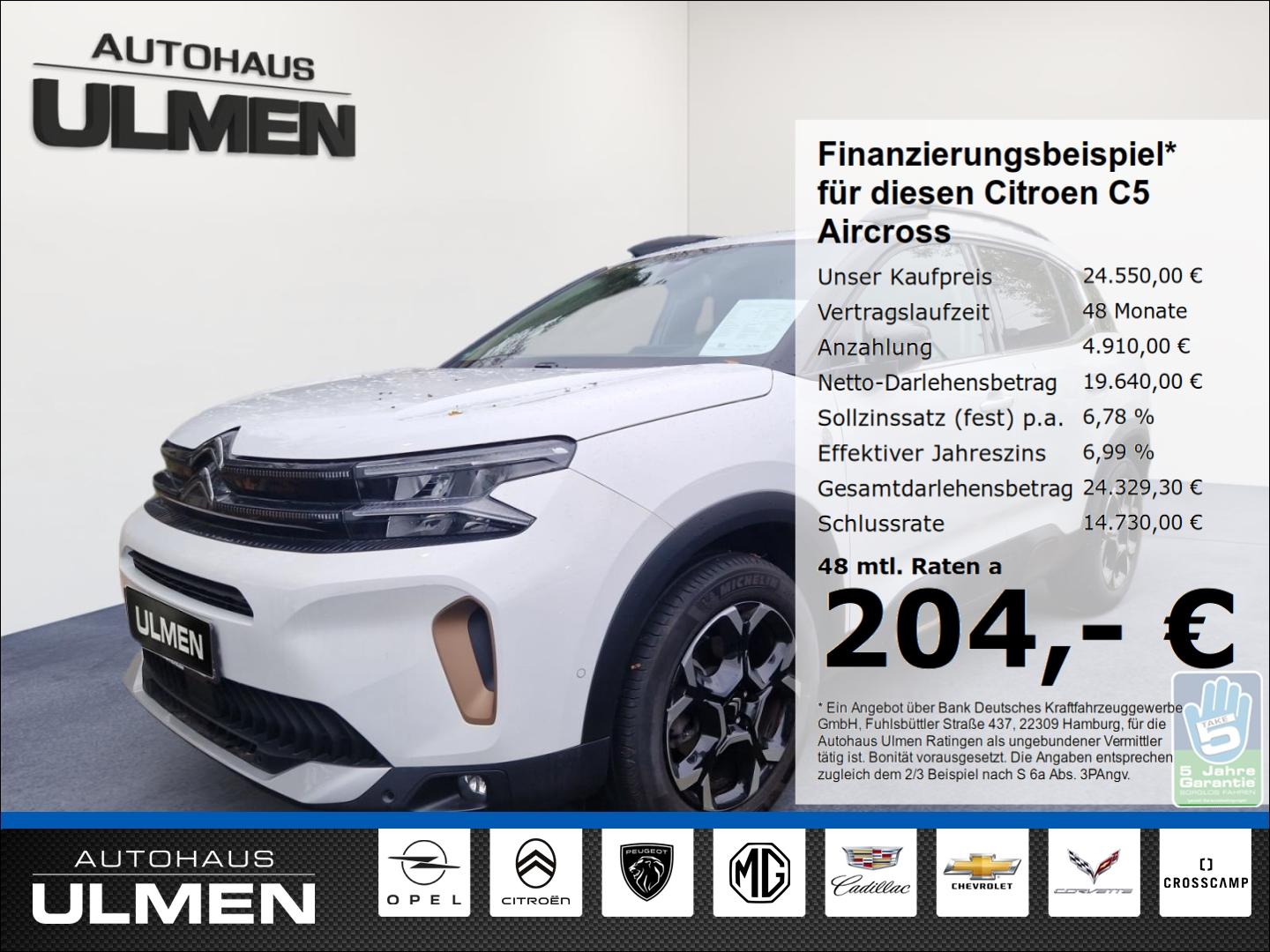 Citroën C5 Aircross C-Series PT 130 Automatik 360 Grad K