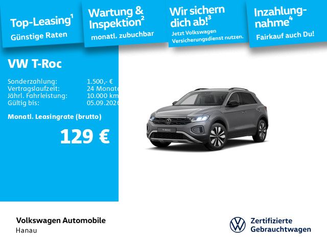 Volkswagen T-ROC 1.0 TSI LIFE GOAL NAVI+LED+SHZG