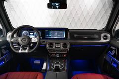 G 63 AMG 2023 SOUTH SEA BLUE/RED 360° CAM BURMES