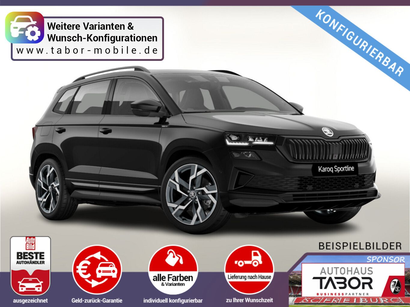 Skoda Karoq DSG Sportl Matrix Nav 360 Canton UVP-34%*
