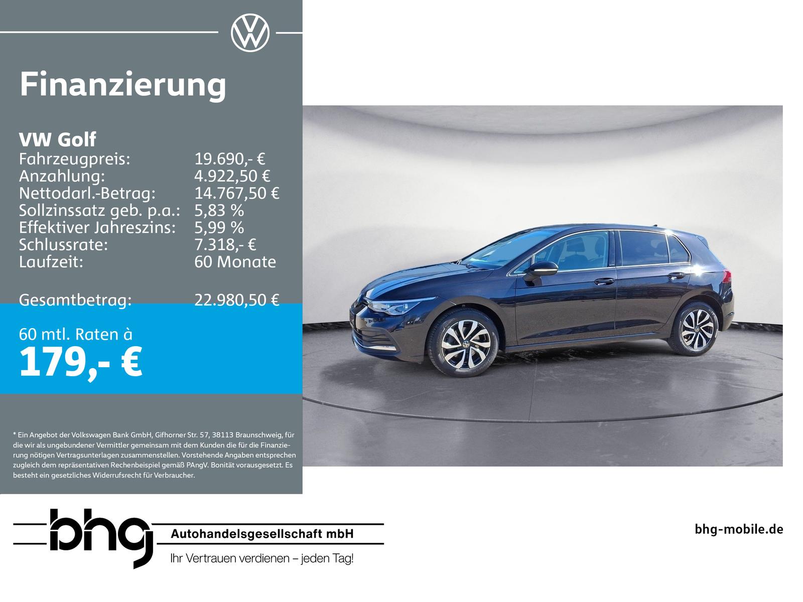Volkswagen Golf 1.5 TSI Life   LED-Plus-Scheinwer LED-Plus-