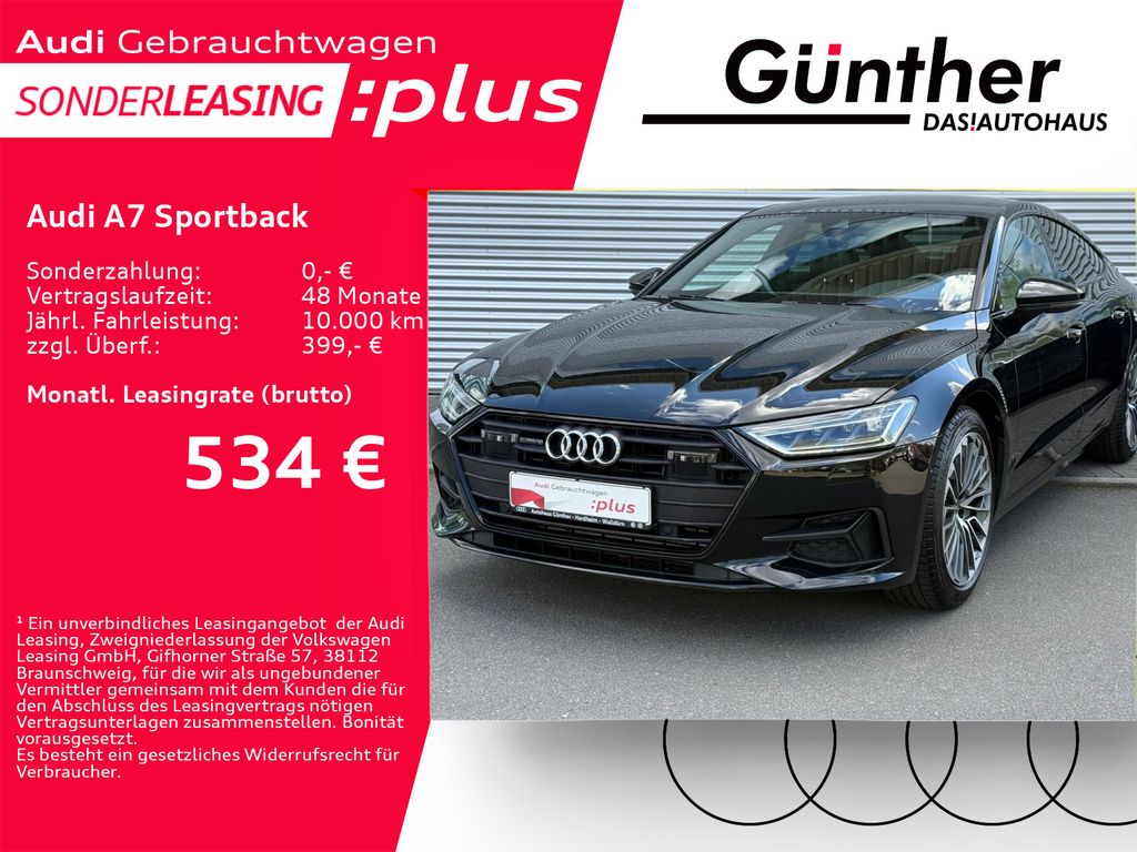 Audi A7 Sportback 45 TFSI QUATTRO+WINTERRÄDER+SPORTSI
