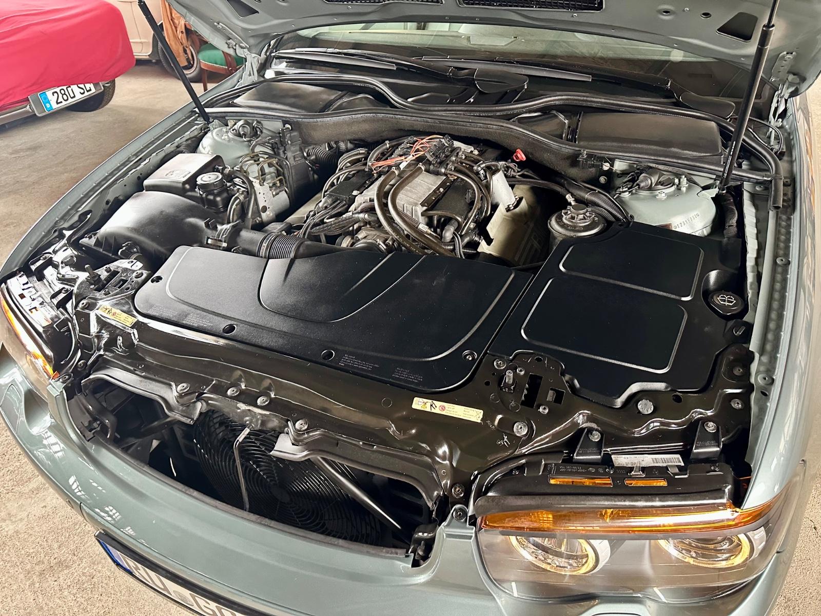 BMW 745i E65 V8 Prins LPG schiefergrün Top Zustand!