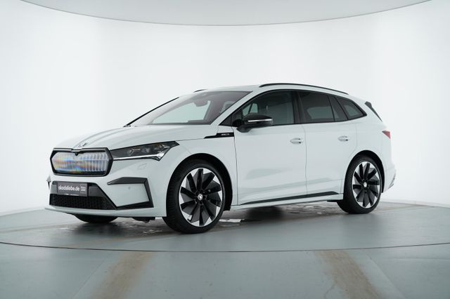 Skoda ENYAQ iV80x SPORTLINE WÄRMEPUMPE+CRYSTAL FACEuvm