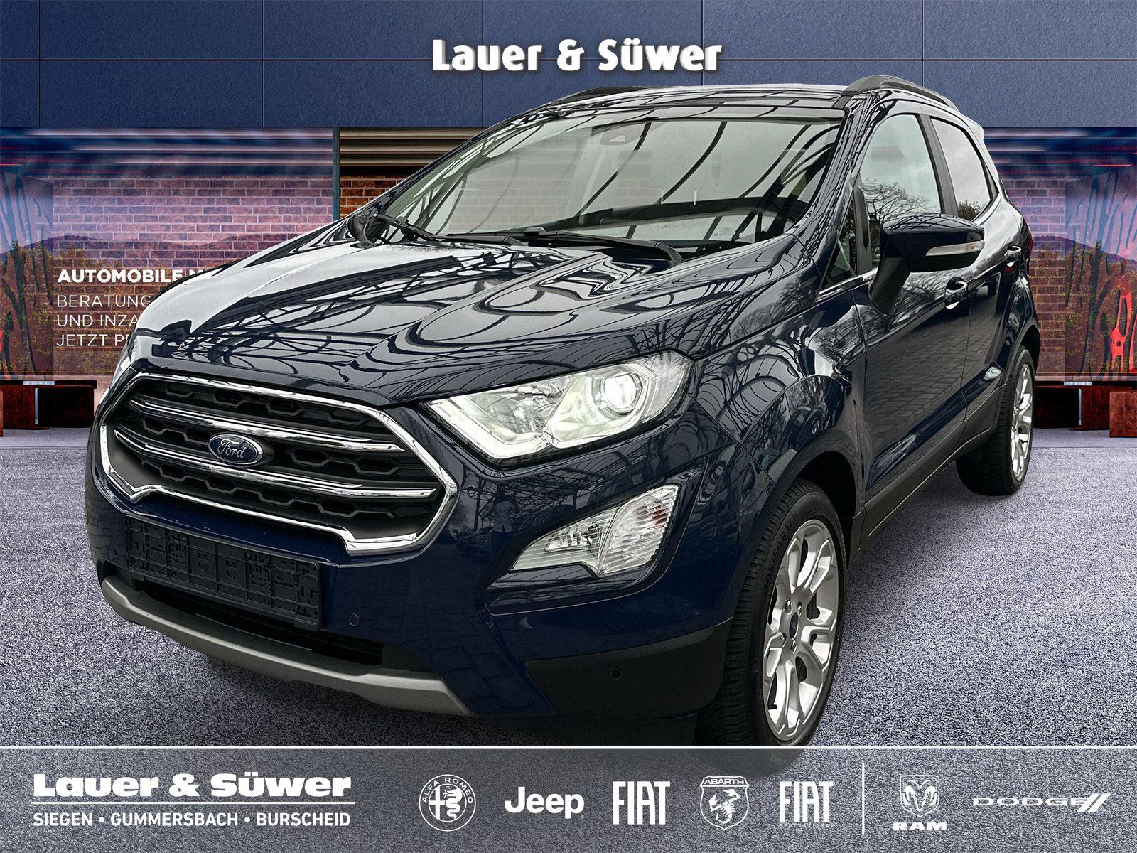 Ford EcoSport Titanium 125 PS*AHK*ALLWETTER*LED*