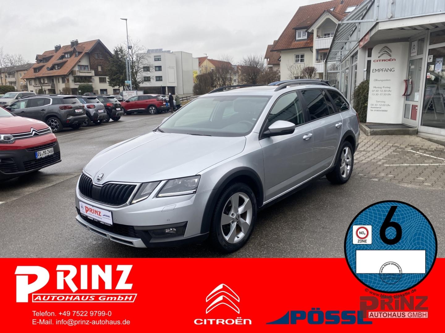 Skoda Octavia Combi Scout 4x4 *1.Hand *AHK*Schiebedach