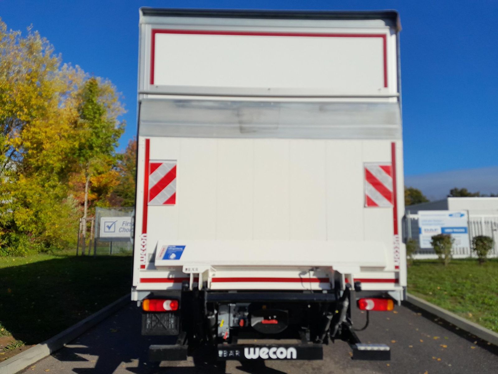 Fahrzeugabbildung DAF FA XB 290 16t Curtainsider Wecon