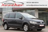 Volkswagen Sharan 1.4 TSI DSG Comfortline *1.HAND*NAVI* - Volkswagen Sharan mit Benzin-Antrieb: Kleinbus, Automatik