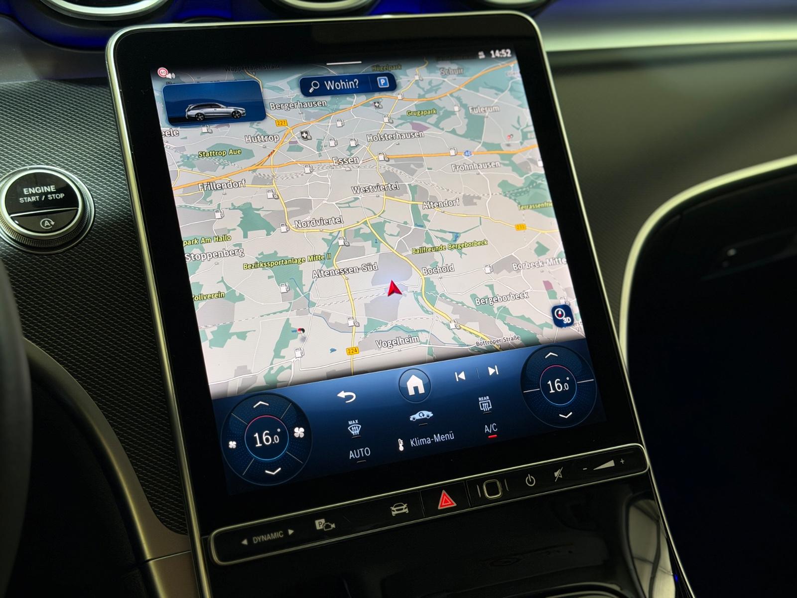 Mercedes-Benz C-Class T d Avantgarde AUTOMATIK NAVI LEDER 1.HAND, миниатюра 20