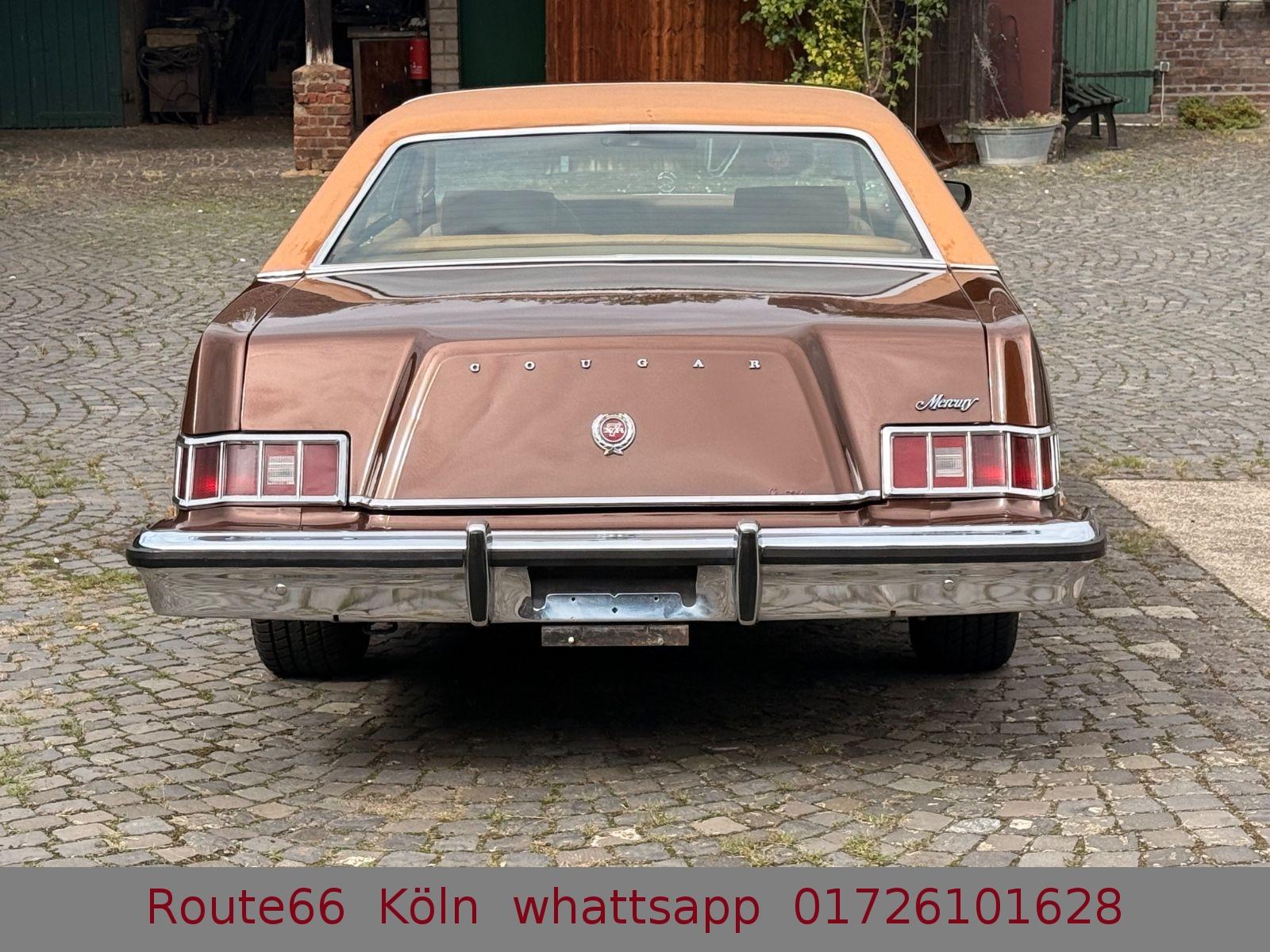 Ford Mercury Cougar XR7 .1.Hand.Deutsches Modell Köln