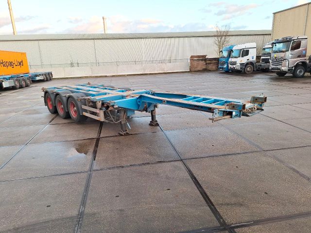 Pacton Extendable chassis - BPW - 20 FT / 40 FT HC / 45