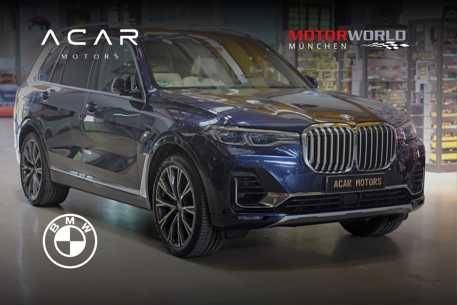 BMW X7 xDrive 40 d *Pano*LED*Leder*7-Sitzer*AHK*HUD