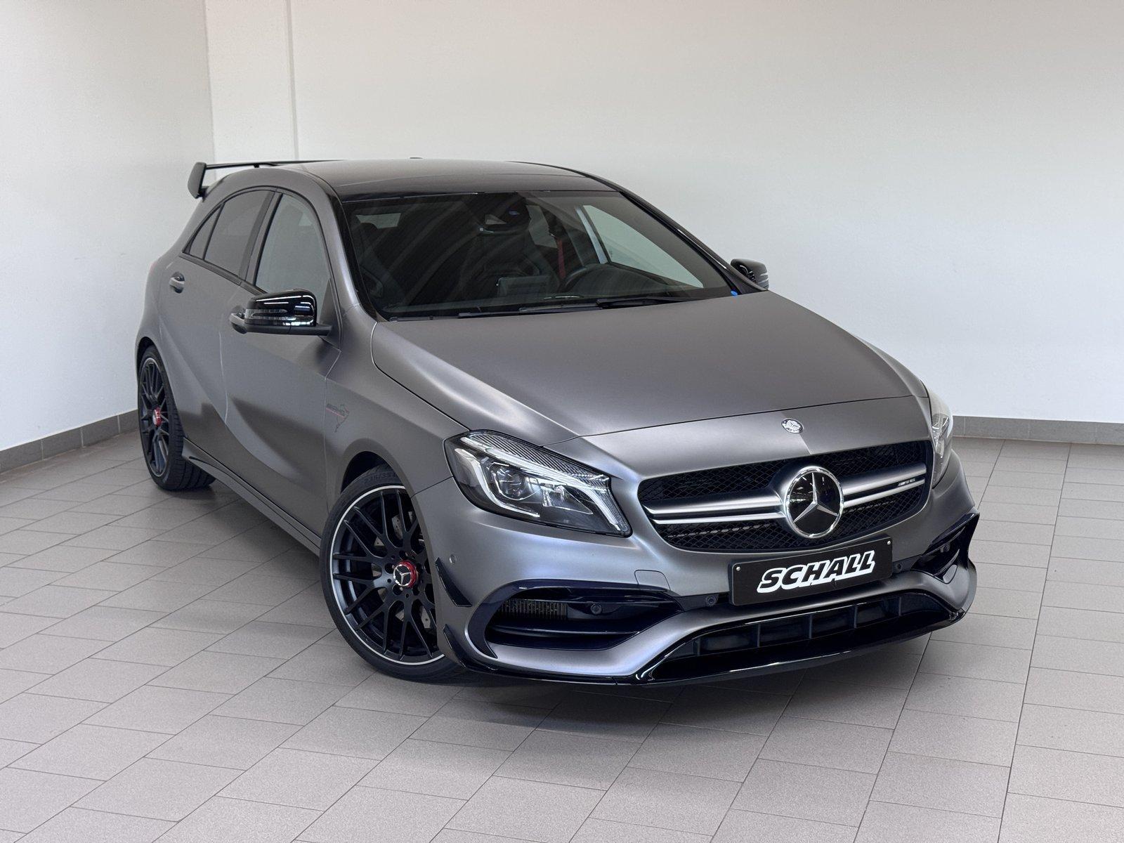Mercedes-Benz A 45 AMG 4M PERF. AGA & SITZE+AERO+PANO+DIST+KAM