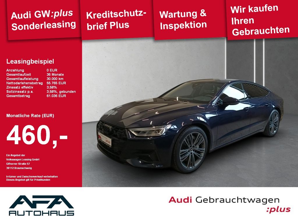 Audi A7 Sportback 50 TFSI e qu. AHK*360°*Leder*20Zoll