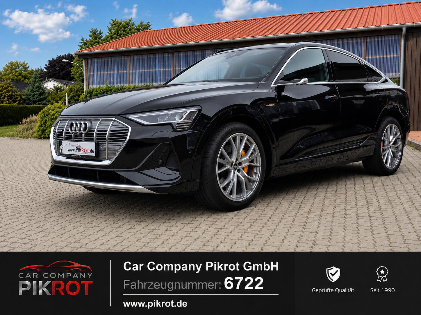 Audi e-tron 50 qu S line Sportback,PANO,360°,B&O,LUFT