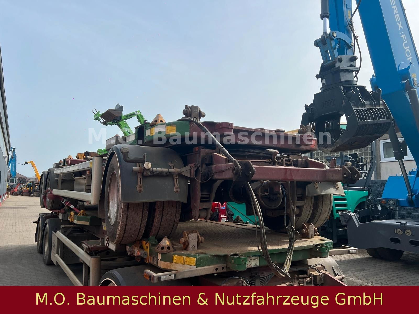 Fahrzeugabbildung Hüffermann HMA 24.30 / Muldenanhänger / 24t