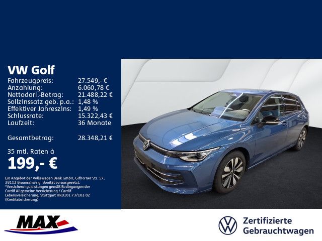 Golf VIII 1.5 eTSI LIFE GOAL DSG IQ LIGHT+KAM+AH