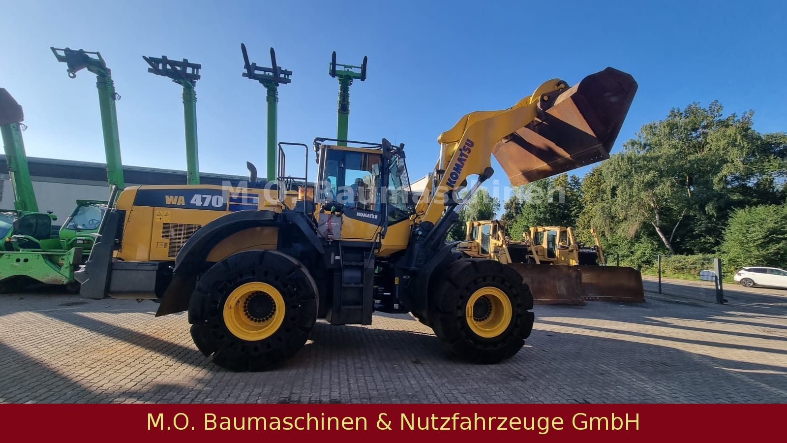 Fahrzeugabbildung Komatsu WA 470-8 / ZSA / Waage / AC/